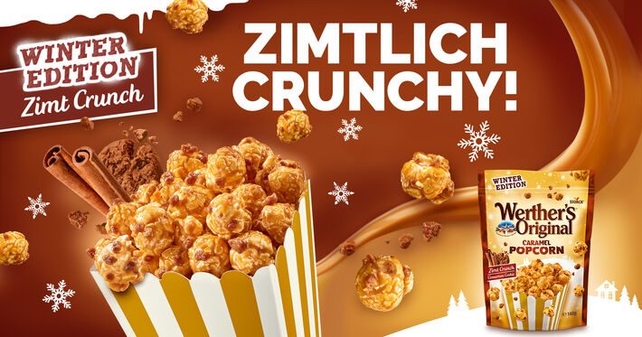 Werther's Original Caramel Popcorn Zimt Crunch: Das perfekte Geschmackserlebnis im Winter!