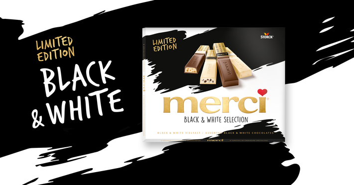 Nur für kurze Zeit: die Black & White Selection von merci!