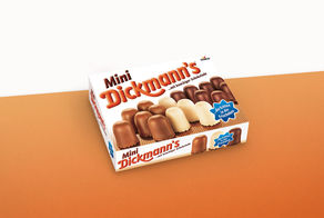 Dickmann's 1990: Mit "Mini Dickmann's" gelingt der nächste große Wurf