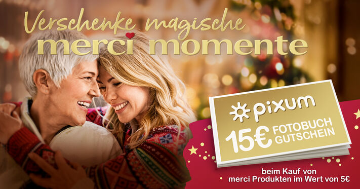 Verschenke magische merci Momente!