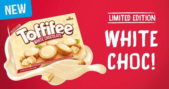 Toffifee-Premiere: Die neue Limited Edition „Toffifee White Chocolate“