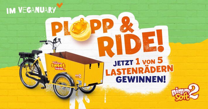 PLOPP & RIDE &ndash; Weil Naschen jetzt R&auml;der hat!